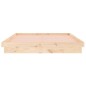 vidaXL Estructura de cama con LED madera maciza King Size 150x200 cm vidaXL Estructura de cama con LED madera maciza King Size 150x200 cm