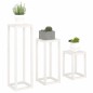 vidaXL Set de bar 3 piezas madera maciza de pino blanco vidaXL Set de bar 3 piezas madera maciza de pino blanco