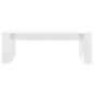 vidaXL Mesa de centro madera de ingeniería blanco brillo 102x50x35 cm vidaXL Mesa de centro madera de ingeniería blanco brillo 102x50x35 cm