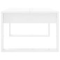 vidaXL Mesa de centro madera de ingeniería blanco brillo 102x50x35 cm vidaXL Mesa de centro madera de ingeniería blanco brillo 102x50x35 cm