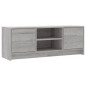 vidaXL Mueble para TV madera de ingeniería gris Sonoma 102x30x37,5 cm vidaXL Mueble para TV madera de ingeniería gris Sonoma 102x30x37,5 cm
