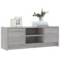 vidaXL Mueble para TV madera de ingeniería gris Sonoma 102x30x37,5 cm vidaXL Mueble para TV madera de ingeniería gris Sonoma 102x30x37,5 cm