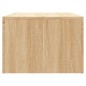 vidaXL Mesa de centro madera de ingeniería roble Sonoma 102x50x36 cm