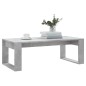 vidaXL Mesa de centro madera de ingeniería gris hormigón 102x50x35 cm vidaXL Mesa de centro madera de ingeniería gris hormigón 102x50x35 cm