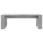 vidaXL Mesa de centro madera de ingeniería gris hormigón 102x50x35 cm vidaXL Mesa de centro madera de ingeniería gris hormigón 102x50x35 cm