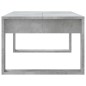 vidaXL Mesa de centro madera de ingeniería gris hormigón 102x50x35 cm vidaXL Mesa de centro madera de ingeniería gris hormigón 102x50x35 cm