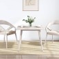 vidaXL Tablero de mesa cuadrado madera maciza pino blanco 80x80x2,5 cm vidaXL Tablero de mesa cuadrado madera maciza pino blanco 80x80x2,5 cm