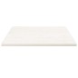 vidaXL Tablero de mesa cuadrado madera maciza pino blanco 80x80x2,5 cm vidaXL Tablero de mesa cuadrado madera maciza pino blanco 80x80x2,5 cm