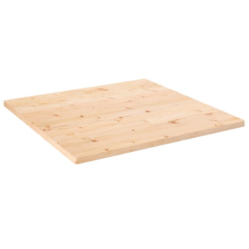 vidaXL Tablero de mesa cuadrado madera maciza de pino 70x70x2,5 cm vidaXL Tablero de mesa cuadrado madera maciza de pino 70x70x2,5 cm