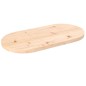 vidaXL Tablero de mesa ovalado madera maciza de pino 70x35x2,5 cm vidaXL Tablero de mesa ovalado madera maciza de pino 70x35x2,5 cm