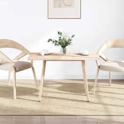 vidaXL Tablero de mesa rectangular madera maciza de pino 100x60x2,5 cm