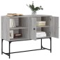 vidaXL Aparador de madera de ingeniería gris Sonoma 100x40x79,5 cm vidaXL Aparador de madera de ingeniería gris Sonoma 100x40x79,5 cm