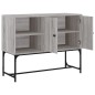 vidaXL Aparador de madera de ingeniería gris Sonoma 100x40x79,5 cm vidaXL Aparador de madera de ingeniería gris Sonoma 100x40x79,5 cm