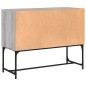 vidaXL Aparador de madera de ingeniería gris Sonoma 100x40x79,5 cm vidaXL Aparador de madera de ingeniería gris Sonoma 100x40x79,5 cm