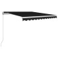 vidaXL Toldo retráctil manual gris antracita 350x250 cm vidaXL Toldo retráctil manual gris antracita 350x250 cm