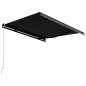 vidaXL Toldo retráctil manual gris antracita 350x250 cm vidaXL Toldo retráctil manual gris antracita 350x250 cm