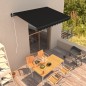 vidaXL Toldo retráctil automático gris antracita 350x250 cm vidaXL Toldo retráctil automático gris antracita 350x250 cm