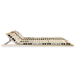 vidaXL Somieres de cama 2 uds con 28 láminas 7 zonas 90x200 cm