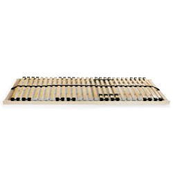 vidaXL Somieres de cama 2 uds con 28 láminas 7 zonas 80x200 cm