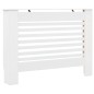 vidaXL Cubiertas para radiador 2 unidades MDF blanco 112x19x81,5 cm vidaXL Cubiertas para radiador 2 unidades MDF blanco 112x19x81,5 cm
