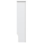 vidaXL Cubiertas para radiador 2 unidades MDF blanco 112x19x81,5 cm vidaXL Cubiertas para radiador 2 unidades MDF blanco 112x19x81,5 cm