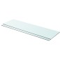 vidaXL Estantes 2 unidades panel de vidrio transparente 90x25 cm vidaXL Estantes 2 unidades panel de vidrio transparente 90x25 cm