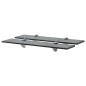 vidaXL Estantes flotantes 2 unidades vidrio 8 mm 50x20 cm vidaXL Estantes flotantes 2 unidades vidrio 8 mm 50x20 cm