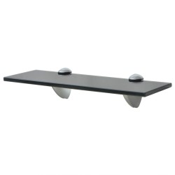vidaXL Estantes flotantes 2 unidades vidrio 8 mm 30x10 cm