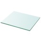 vidaXL Estantes 2 unidades panel de vidrio transparente 30x20 cm vidaXL Estantes 2 unidades panel de vidrio transparente 30x20 cm