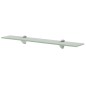 vidaXL Estantes flotantes 2 unidades vidrio 8 mm 60x20 cm vidaXL Estantes flotantes 2 unidades vidrio 8 mm 60x20 cm
