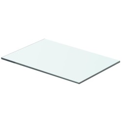 vidaXL Estantes 2 unidades panel de vidrio transparente 40x20 cm