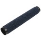 vidaXL Alfombras de entrada rectangulares de nudo 2 uds azul 80x120 cm
