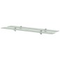 vidaXL Estantes flotantes 2 unidades vidrio 8 mm 90x10 cm vidaXL Estantes flotantes 2 unidades vidrio 8 mm 90x10 cm
