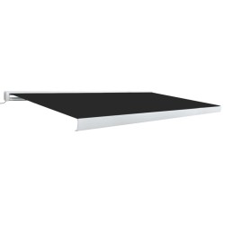   vidaXL Toldo de carrete motorizado antracita 500x300 cm