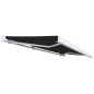   vidaXL Toldo de carrete motorizado antracita 500x300 cm
