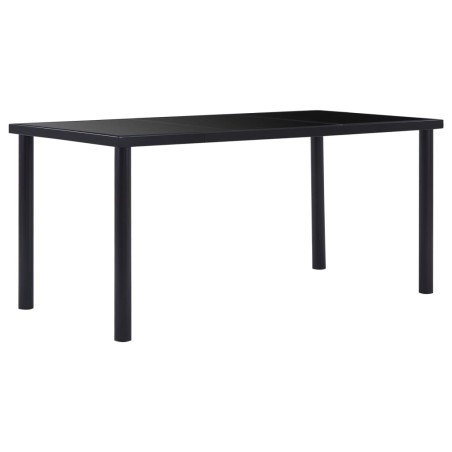 vidaXL Juego de comedor 9 piezas cuero sintético gris