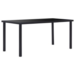 vidaXL Juego de comedor 9 piezas piel de ante artificial gris