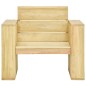 vidaXL Juego de muebles de jardín 4 piezas madera de pino impregnada vidaXL Juego de muebles de jardín 4 piezas madera de pino impregnada