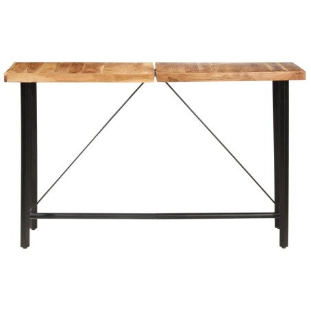 vidaXL Muebles de bar 9 pzas madera maciza acacia y madera reciclada