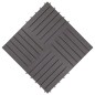 vidaXL Baldosas de terraza 30 uds madera acacia gris deslavado 30x30cm vidaXL Baldosas de terraza 30 uds madera acacia gris deslavado 30x30cm