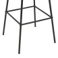 vidaXL Taburetes de cocina 6 uds madera maciza de pino y acero negro vidaXL Taburetes de cocina 6 uds madera maciza de pino y acero negro