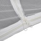 vidaXL Tienda de campaña de fibra de vidrio blanco 200x150x145 cm