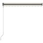 vidaXL Toldo retráctil automático crema 300x250 cm vidaXL Toldo retráctil automático crema 300x250 cm