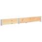 vidaXL Arriate de madera maciza de pino 50x100 cm vidaXL Arriate de madera maciza de pino 50x100 cm