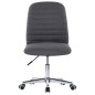 vidaXL Sillas de comedor 4 unidades de tela gris oscuro vidaXL Sillas de comedor 4 unidades de tela gris oscuro