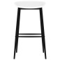 vidaXL Mesa alta y taburetes de bar 7 piezas blanco vidaXL Mesa alta y taburetes de bar 7 piezas blanco