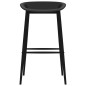 vidaXL Mesa alta y taburetes de bar 7 piezas negro vidaXL Mesa alta y taburetes de bar 7 piezas negro