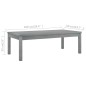 vidaXL Muebles de jardín 5 pzas cojines gris madera maciza de acacia vidaXL Muebles de jardín 5 pzas cojines gris madera maciza de acacia