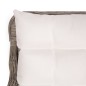 vidaXL Conjunto de comedor de jardín 9 piezas ratán sintético marrón vidaXL Conjunto de comedor de jardín 9 piezas ratán sintético marrón