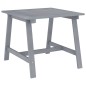 vidaXL Juego de comedor de jardín 5 pzas madera maciza de acacia gris vidaXL Juego de comedor de jardín 5 pzas madera maciza de acacia gris